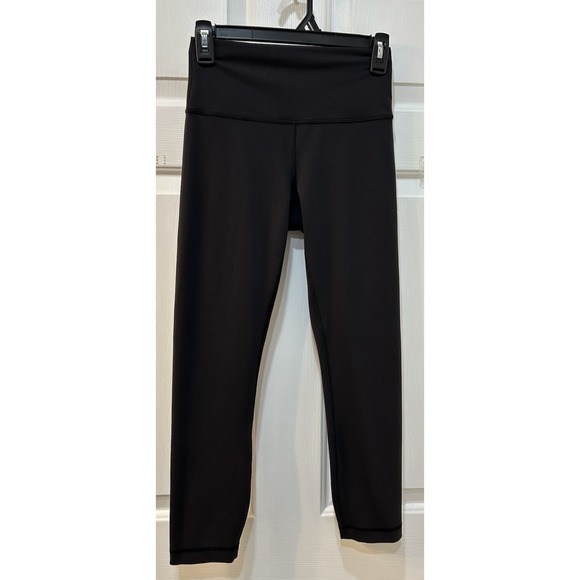 lululemon athletica Pants - Lululemon Wunder Train Crop 23" High-Rise Leggings Size 6 Athleisure Stretch